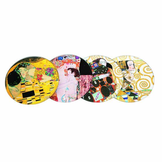 Klimt - Glass Coaster (4 Pack)